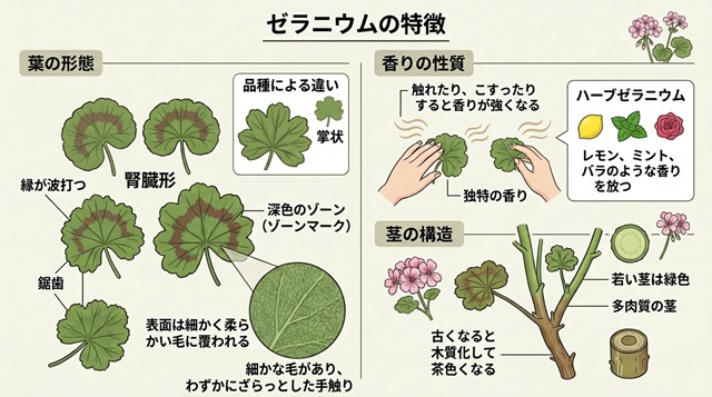 ゼラニウムの特徴